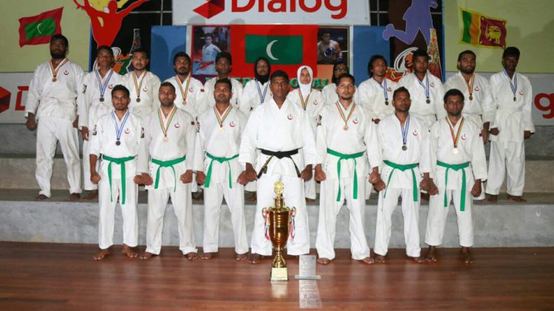 Maldives karate team returns home with 18 medals