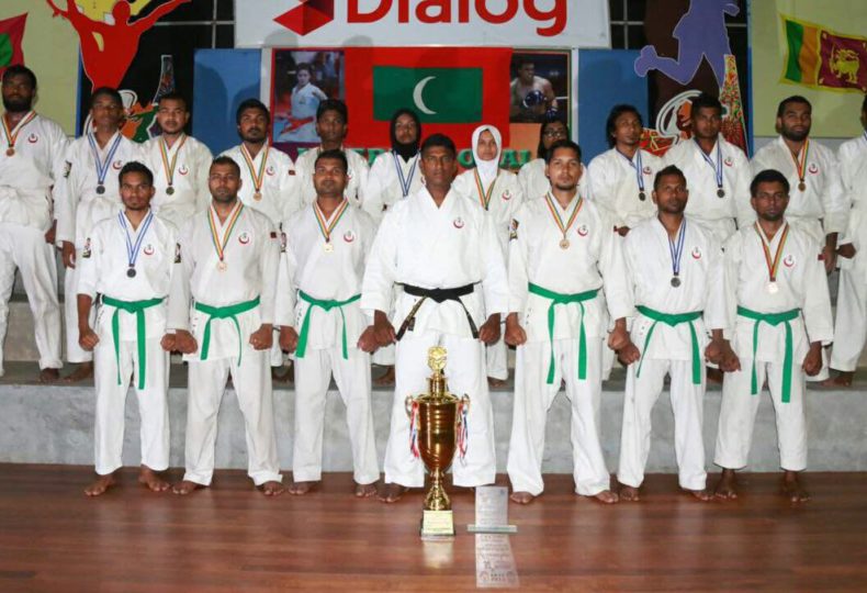 Maldives karate team returns home with 18 medals