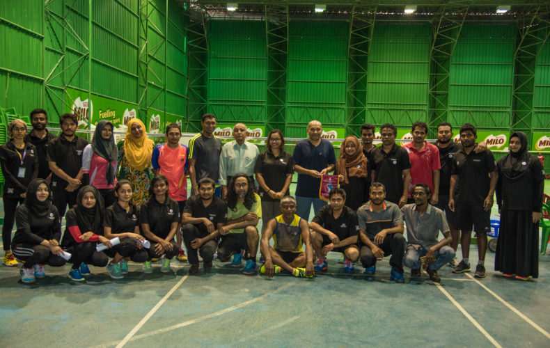 Visit to Badminton Association of Maldives – I Love Sports Campaign