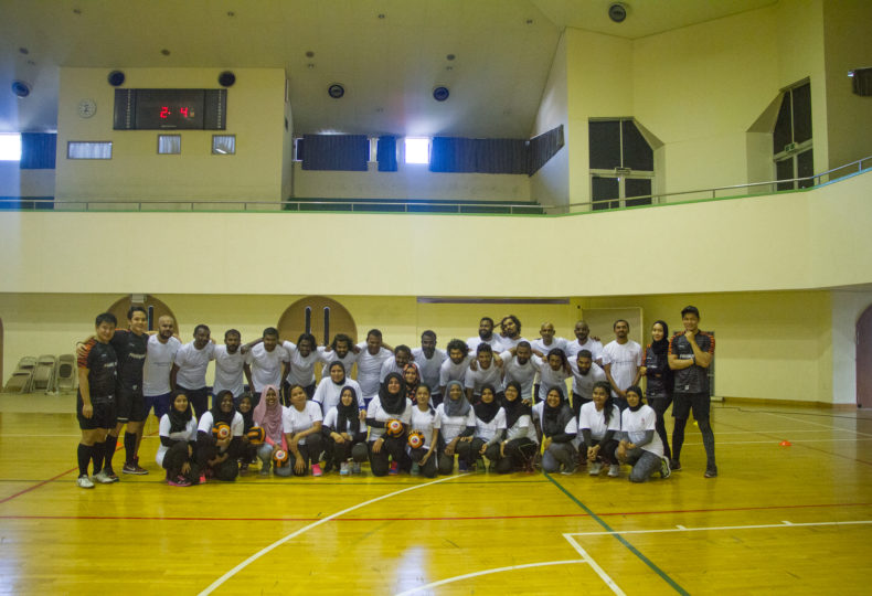 Maldives Sports Corporation held a Dodgeball training in collaboration with Malaysia Dodgeball Federation.